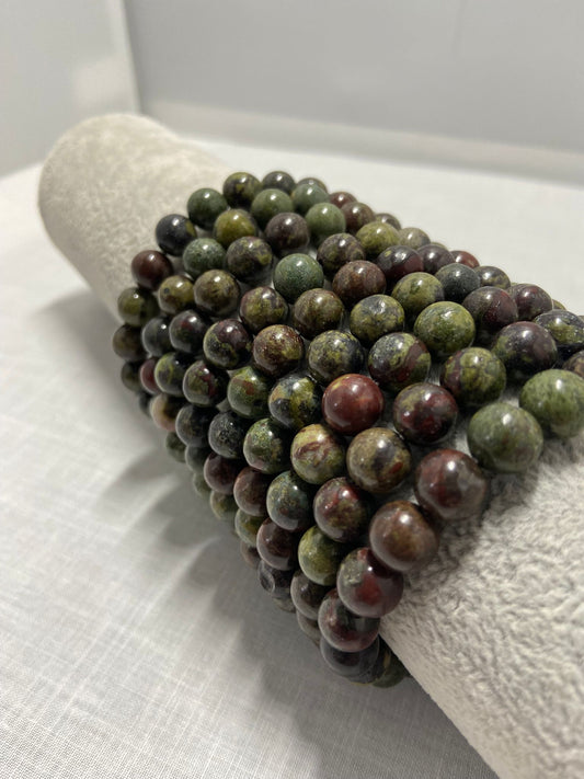 Dragon blood stone bracelet