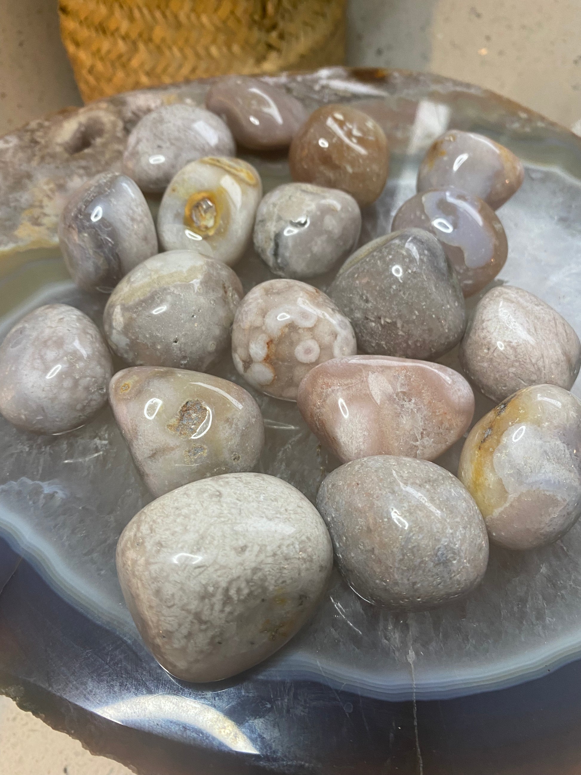Pink amethyst XL stone