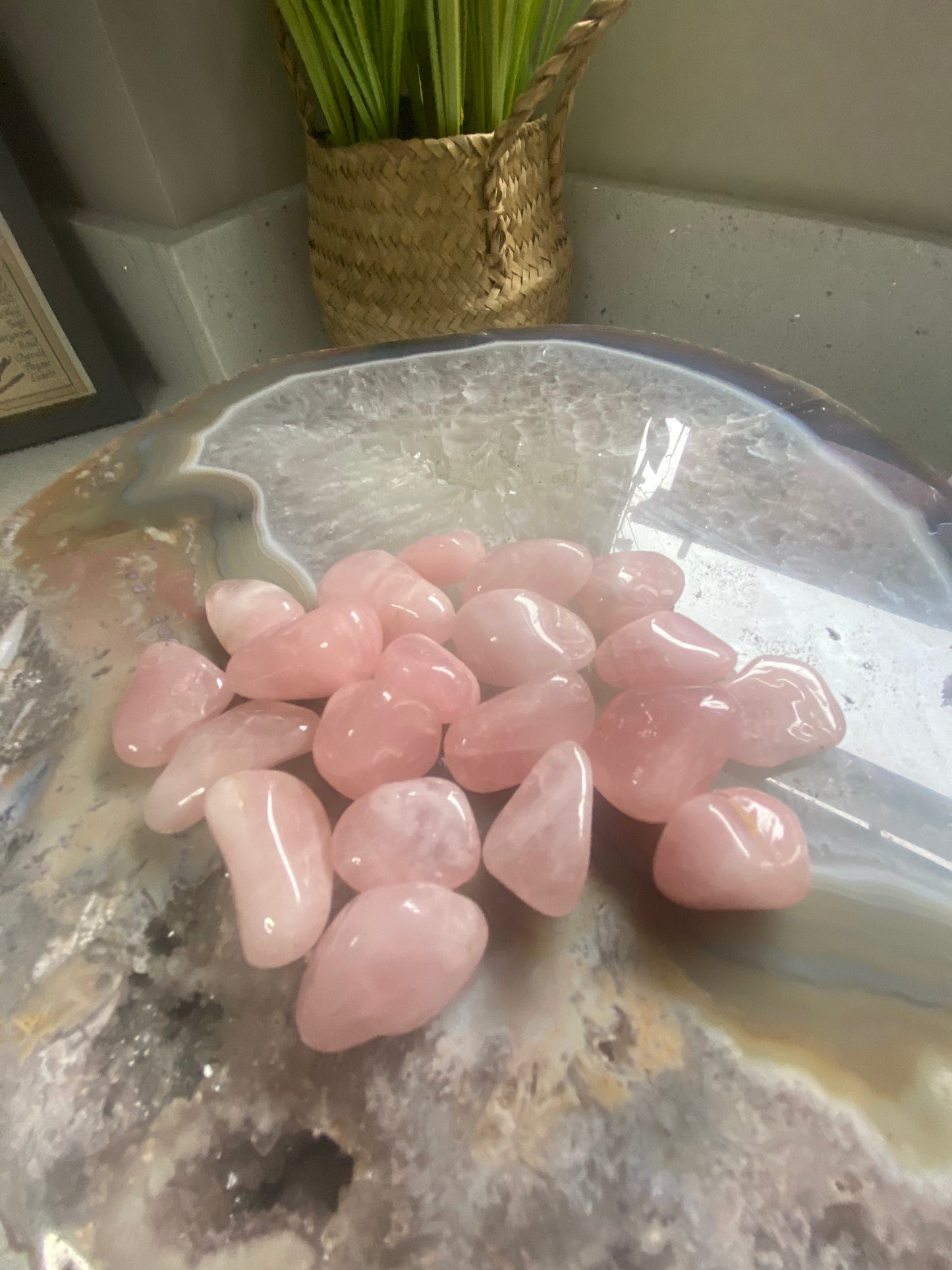 Deep pink rose Quartz