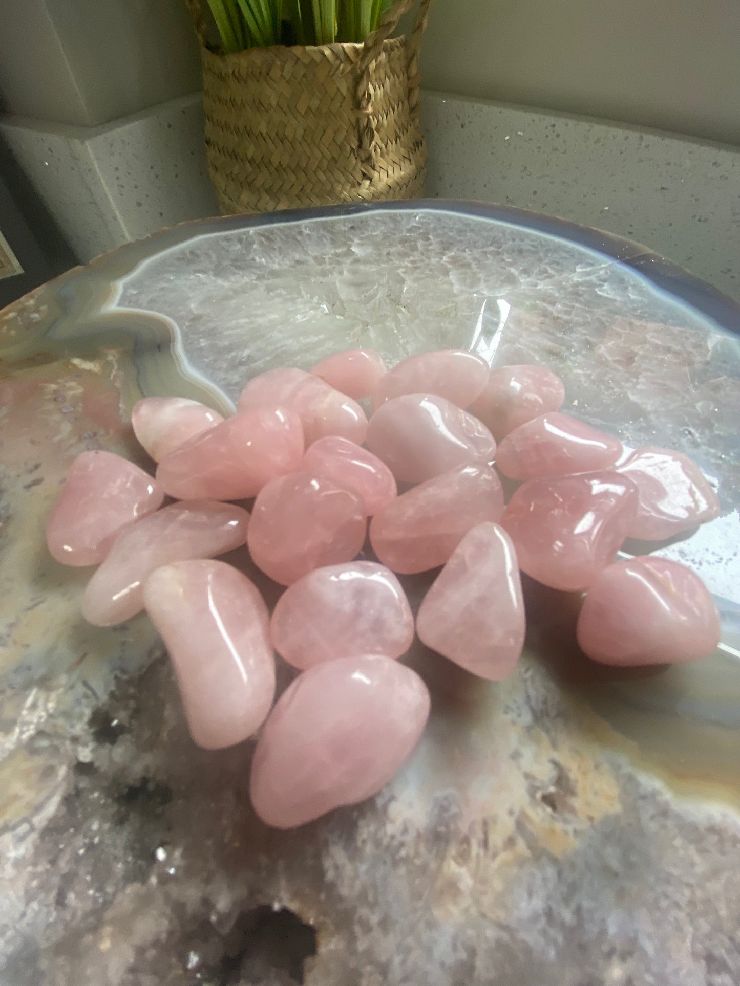 Deep pink rose Quartz