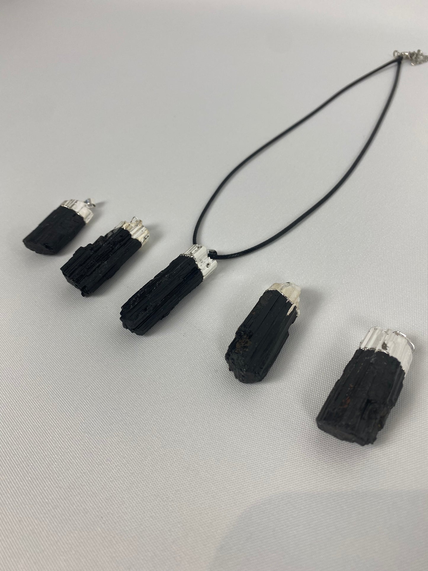 Black tourmaline pendant