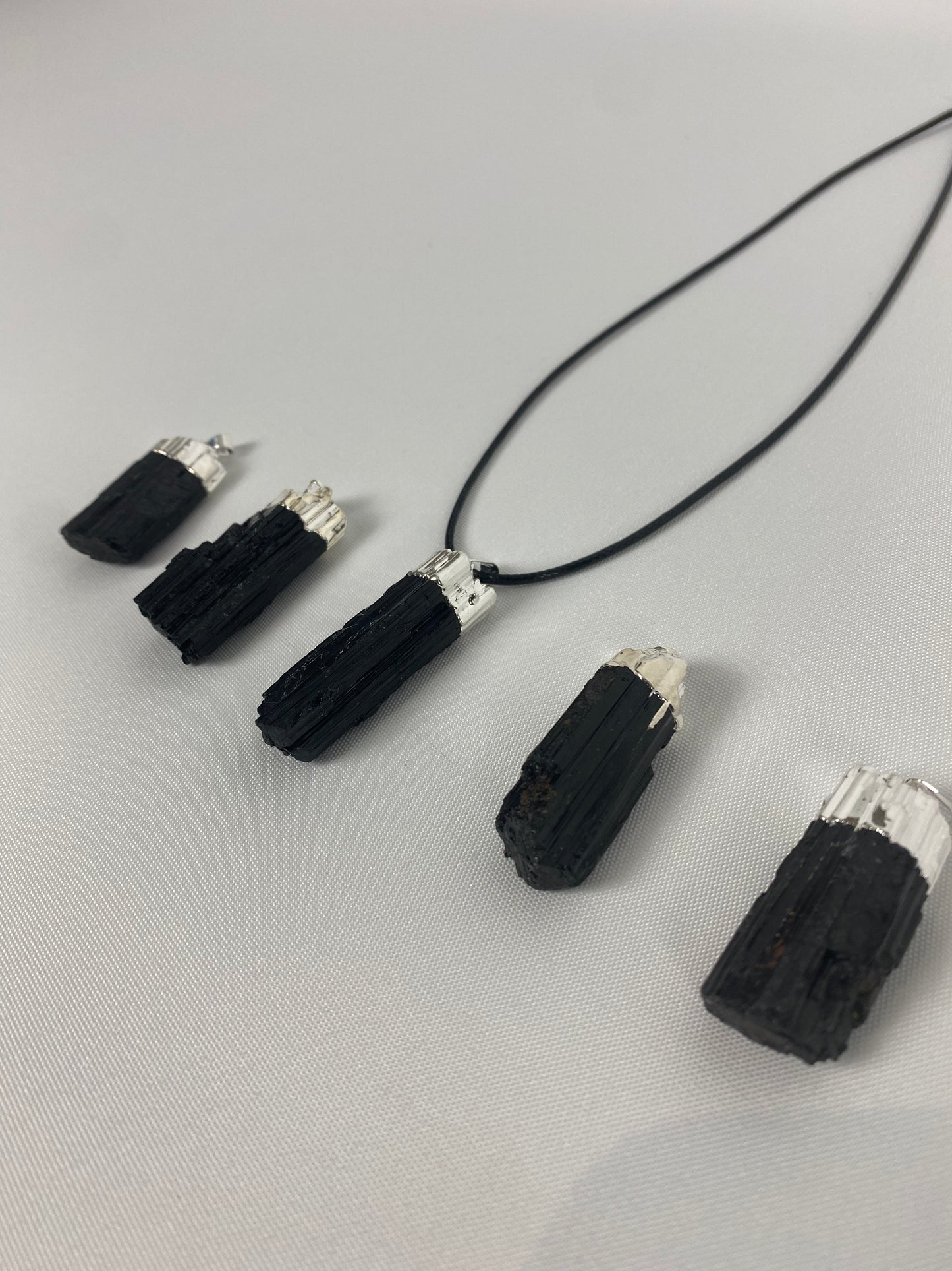 Black tourmaline pendant