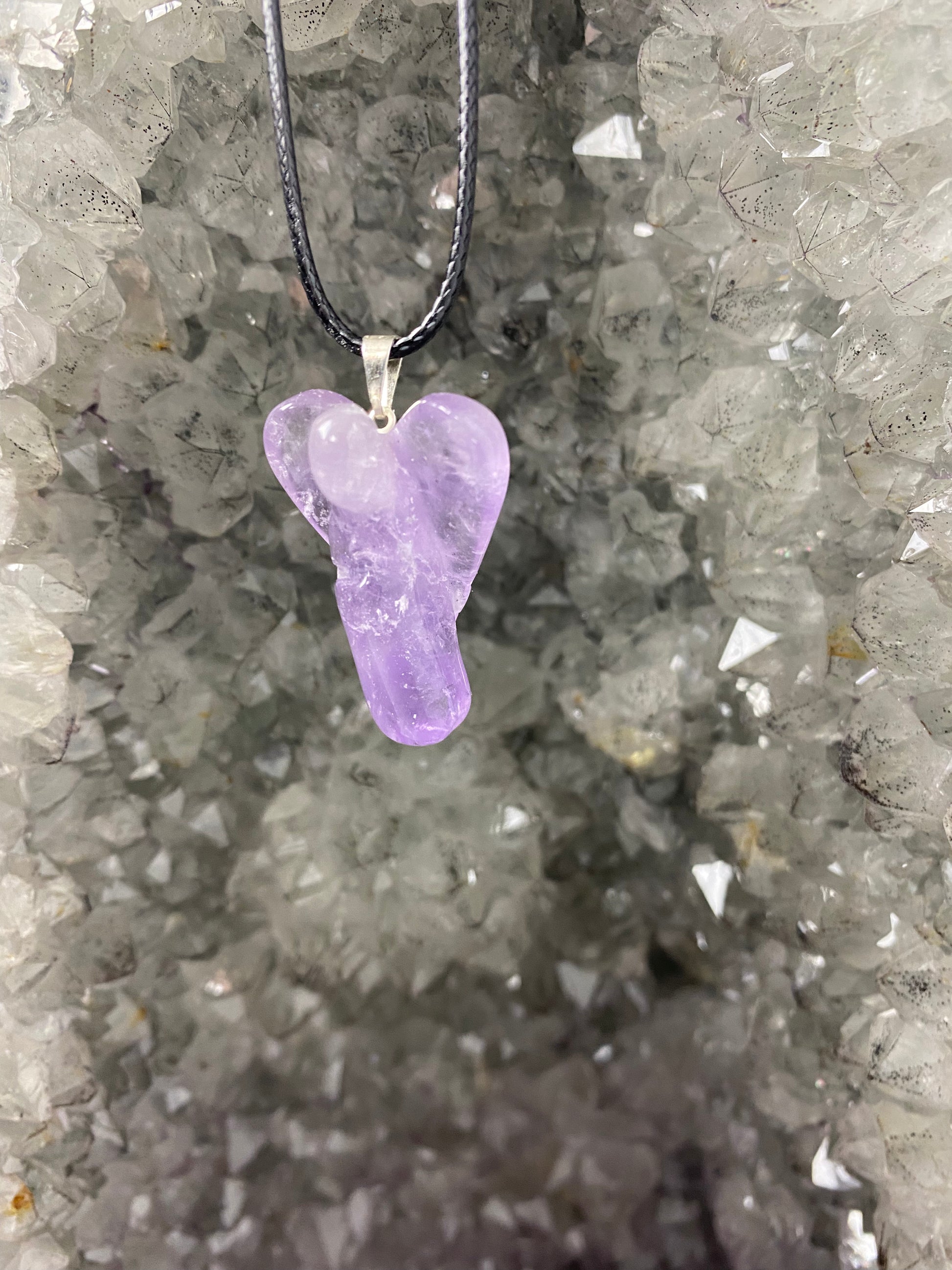 Amethyst Angel pendant