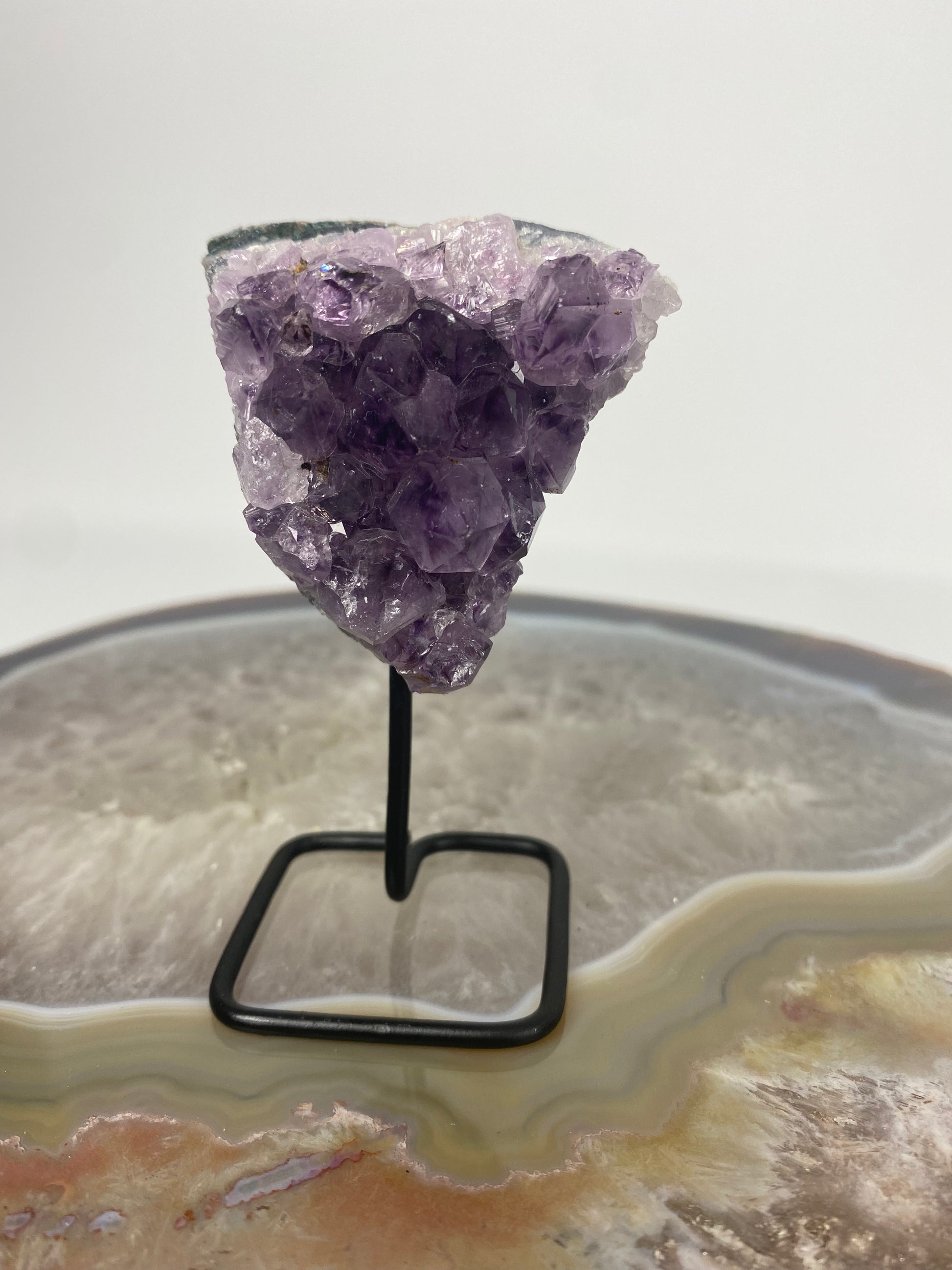 Crystal on stand