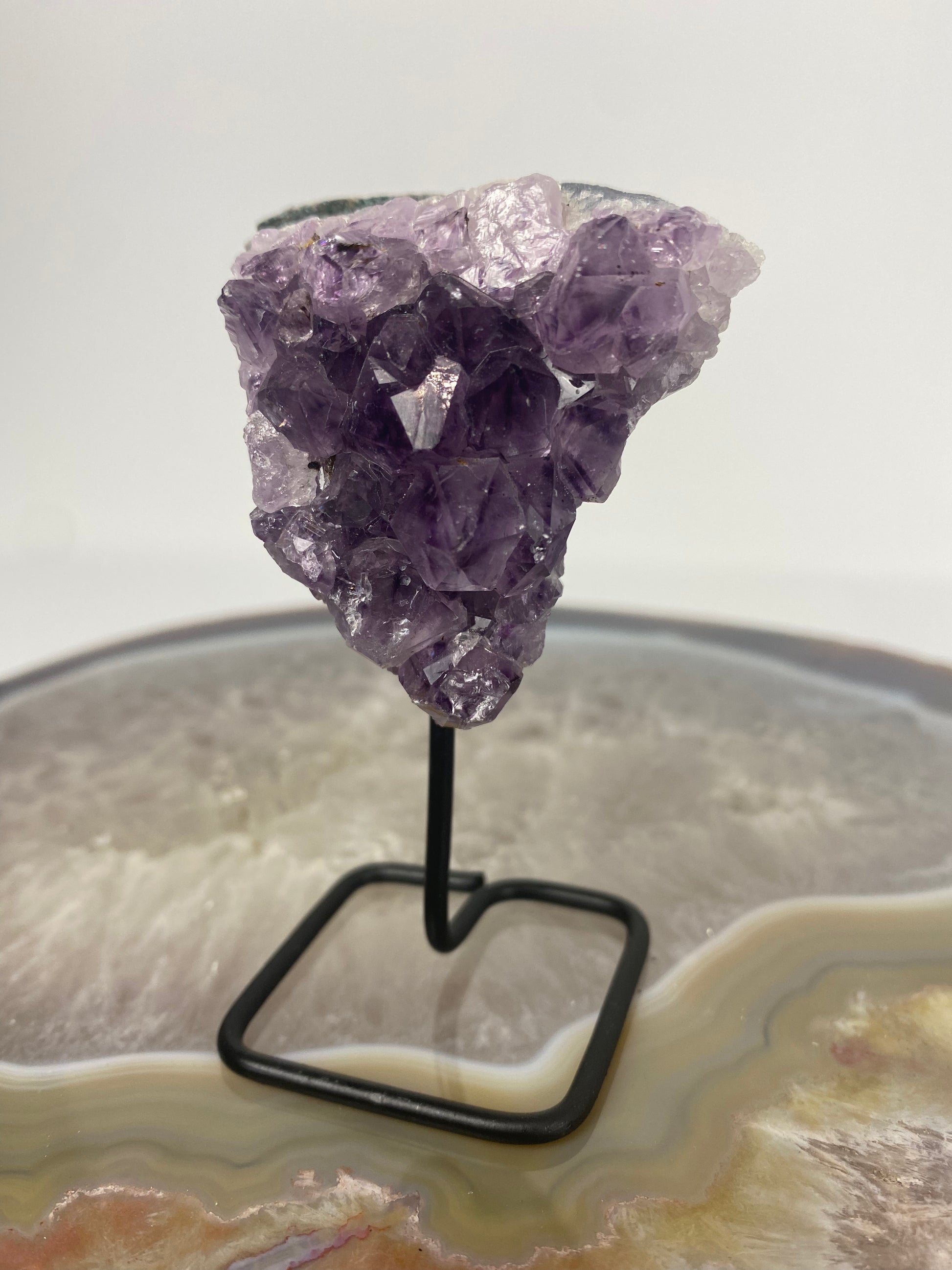 Crystal on stand