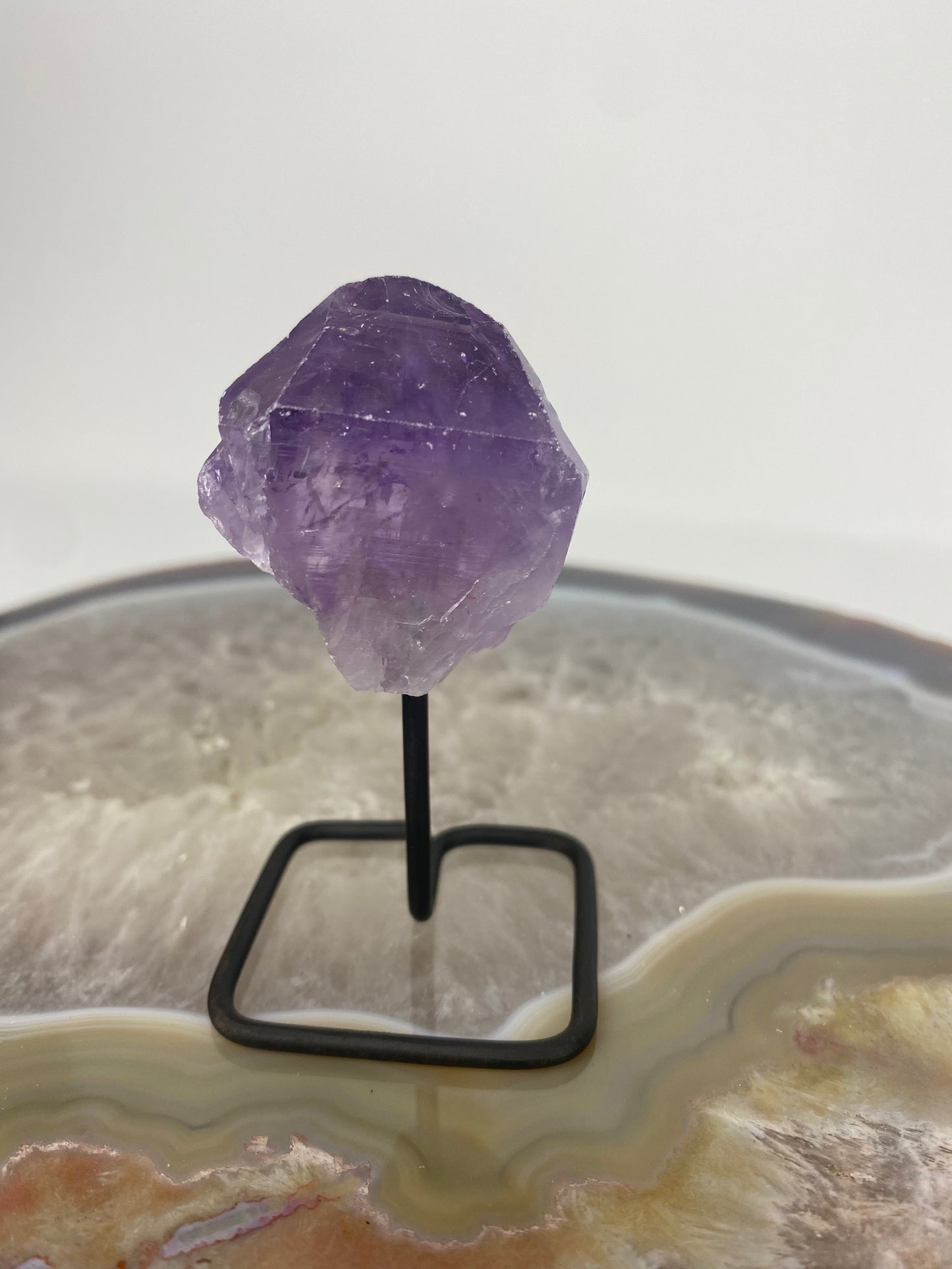 Crystal on stand