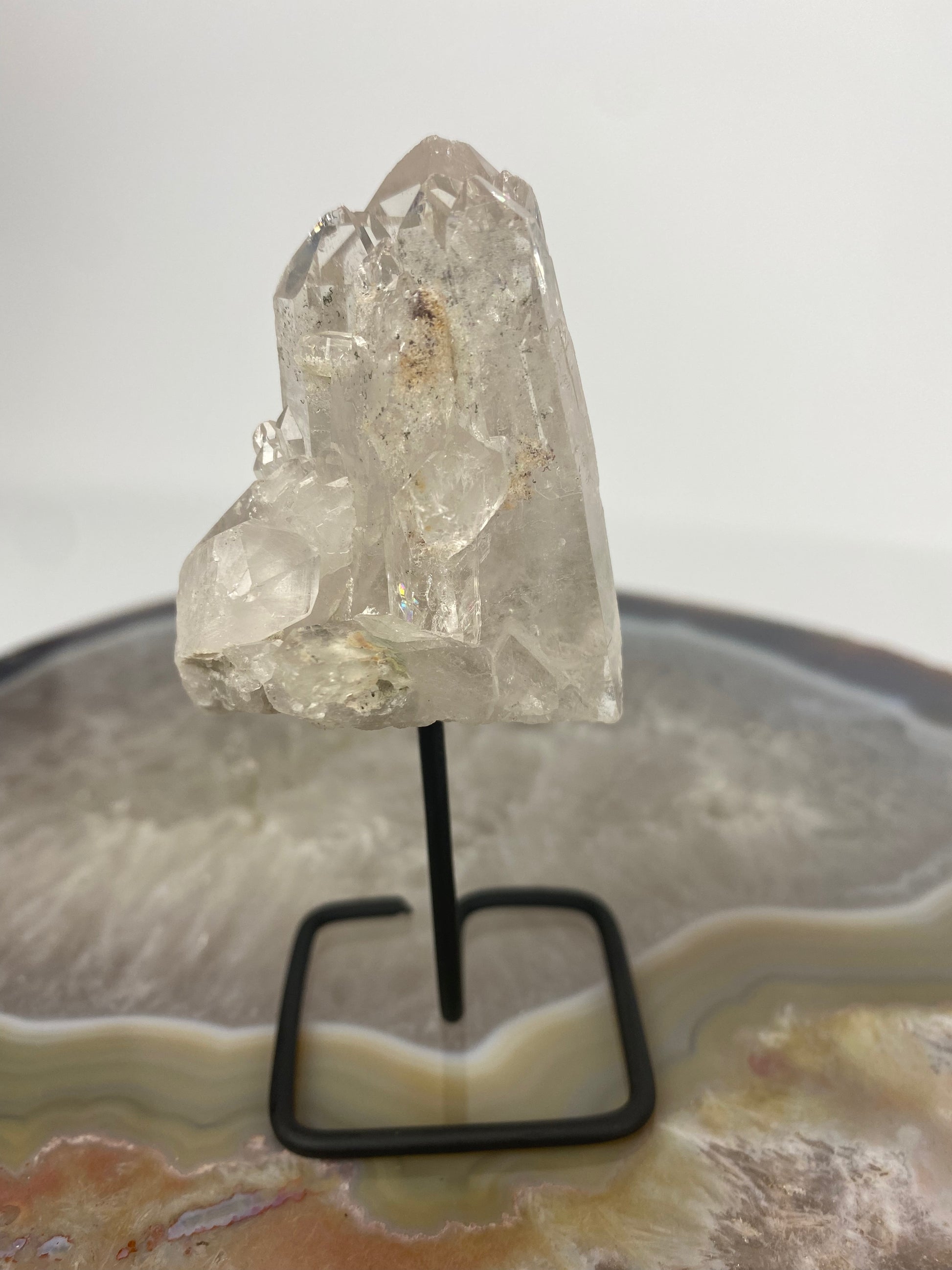 Crystal on stand