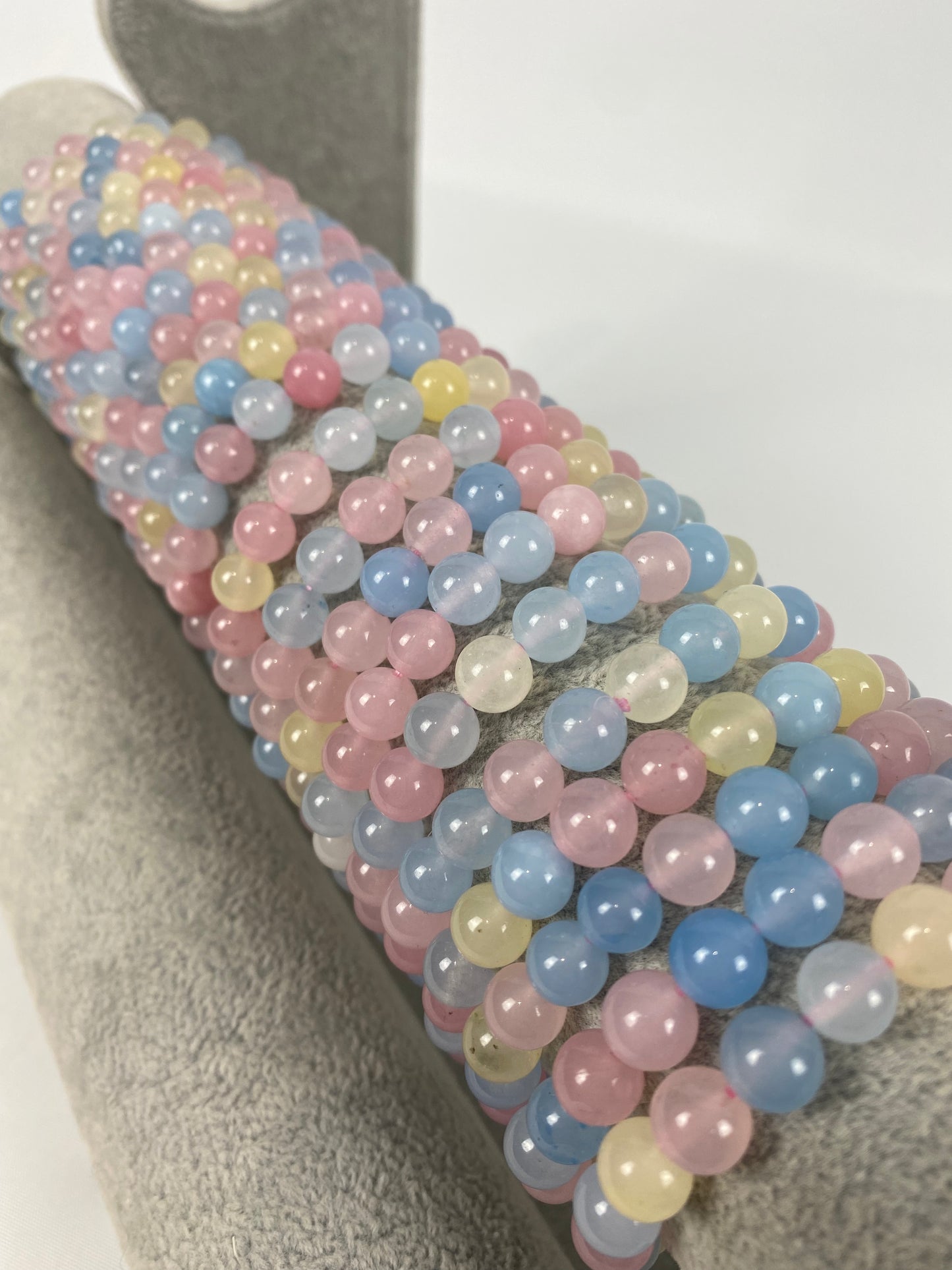 Morganite bracelet