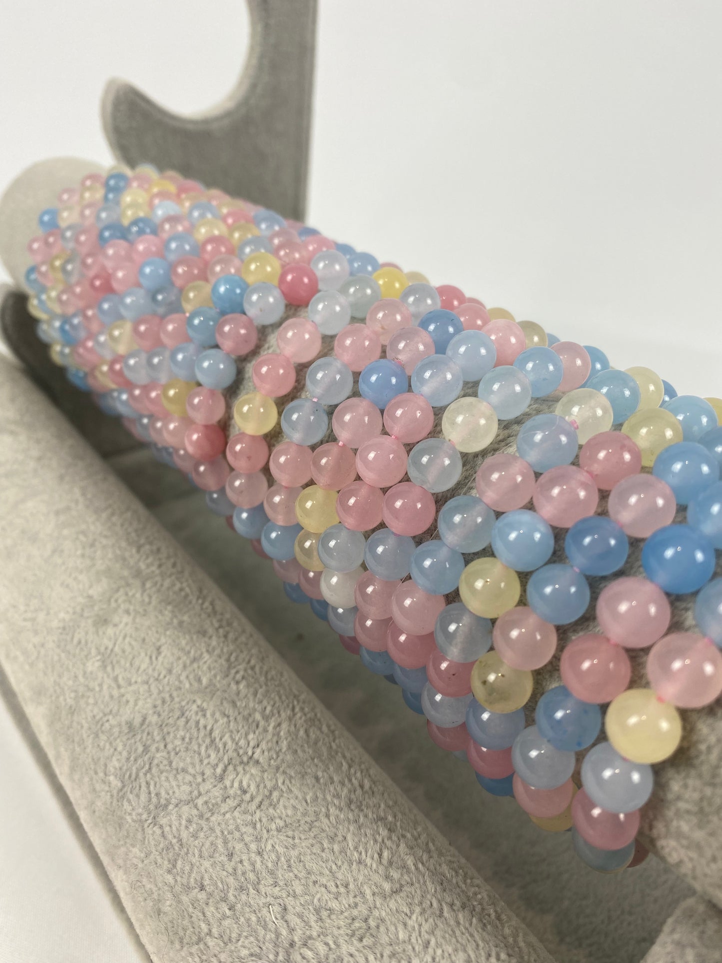 Morganite bracelet