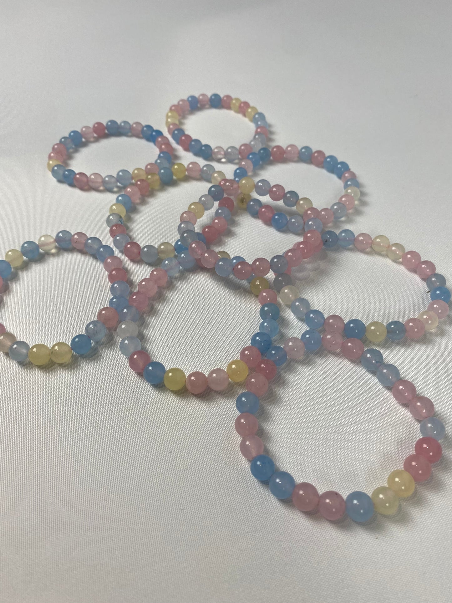 Morganite bracelet