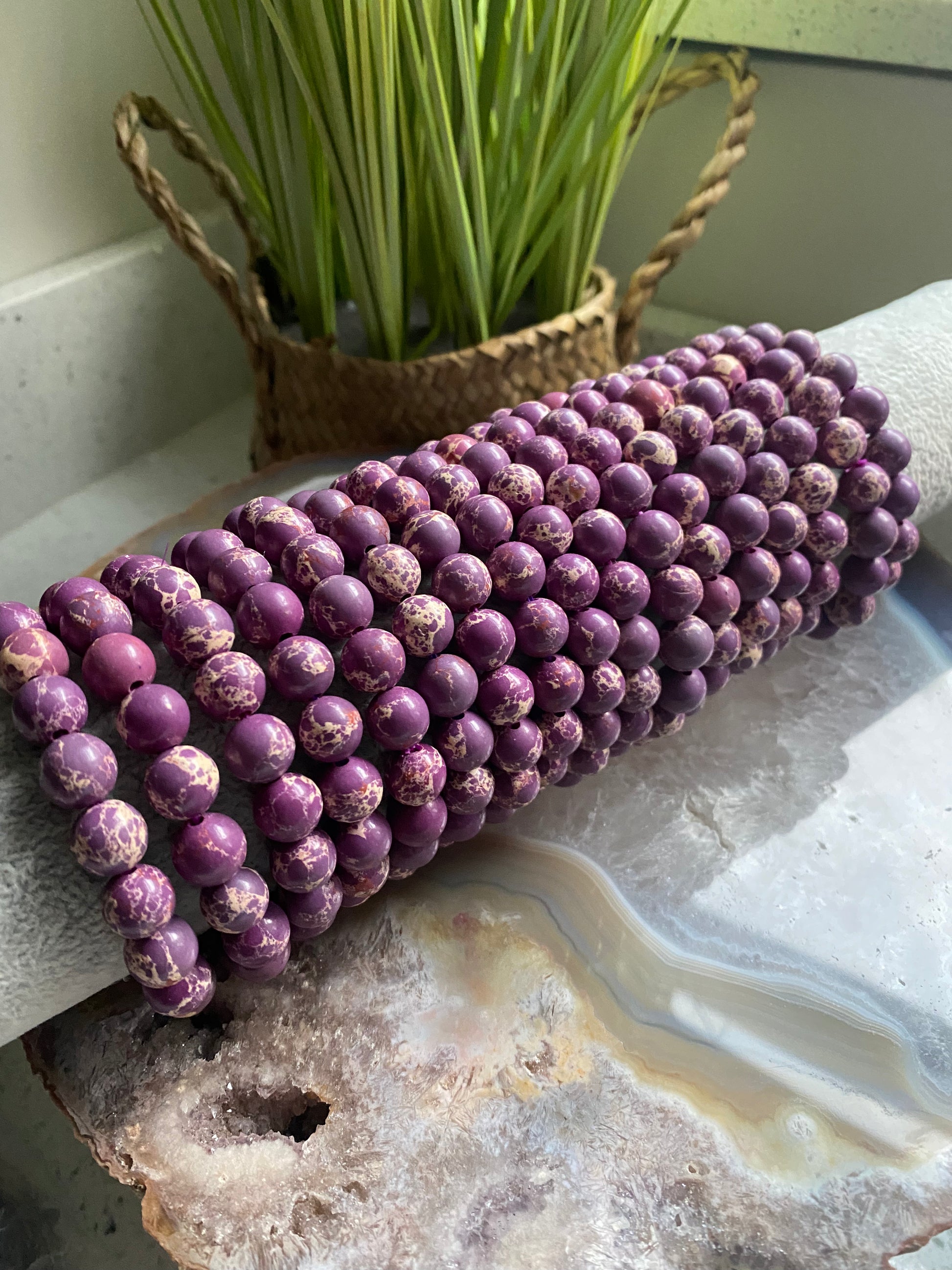 Purple emperor bracelet