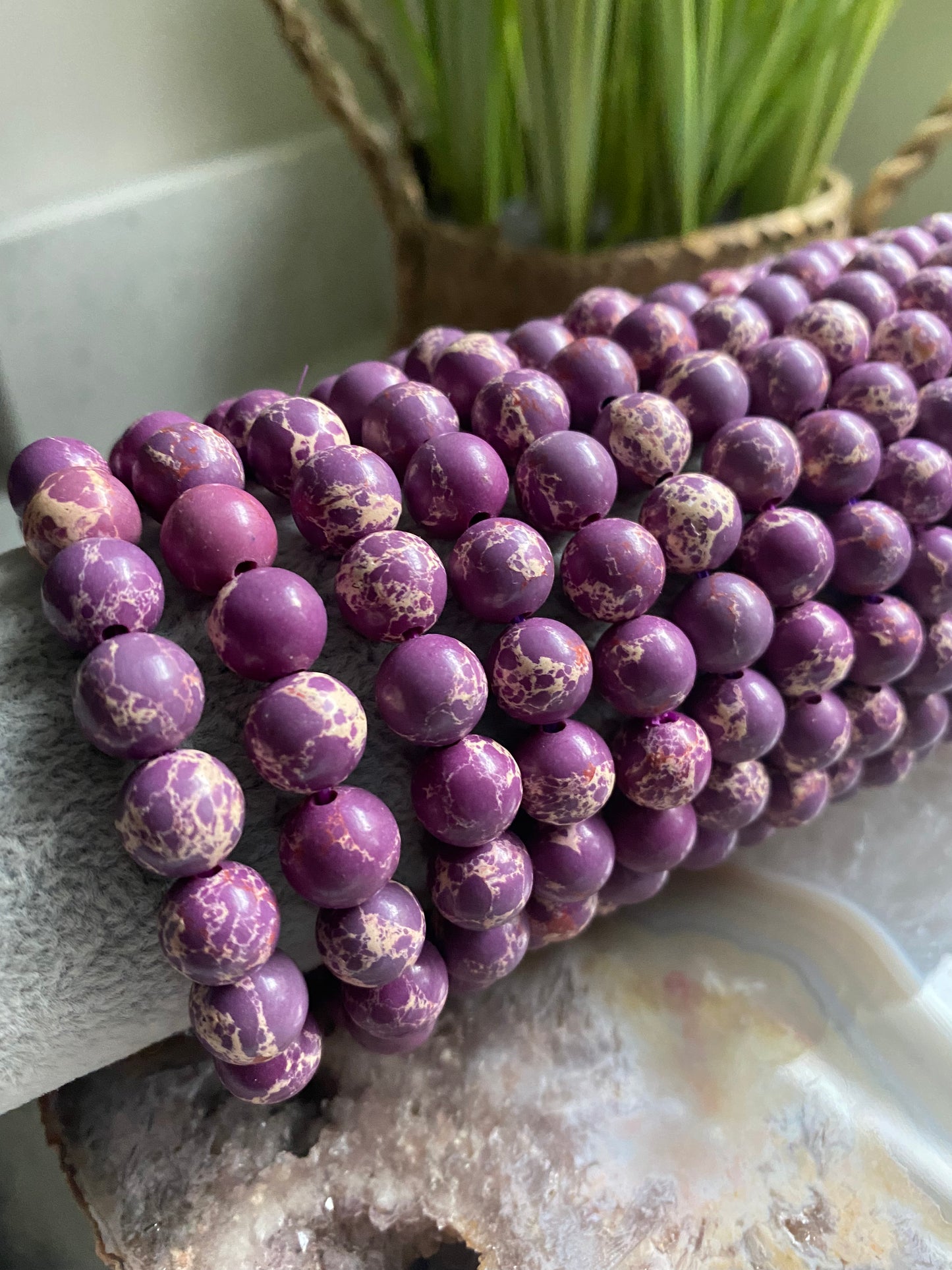 Purple emperor bracelet