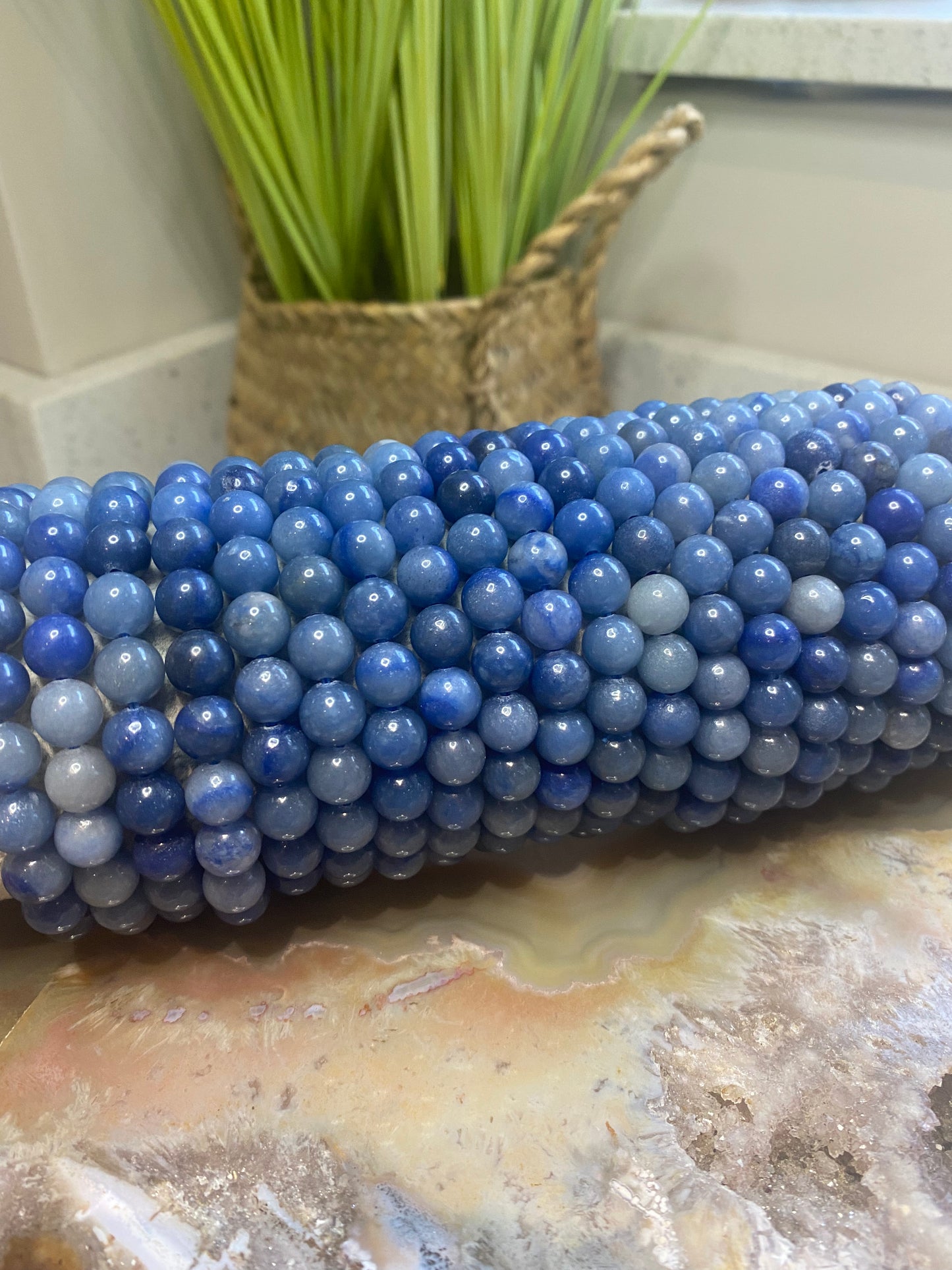 Blue aventurine bracelet
