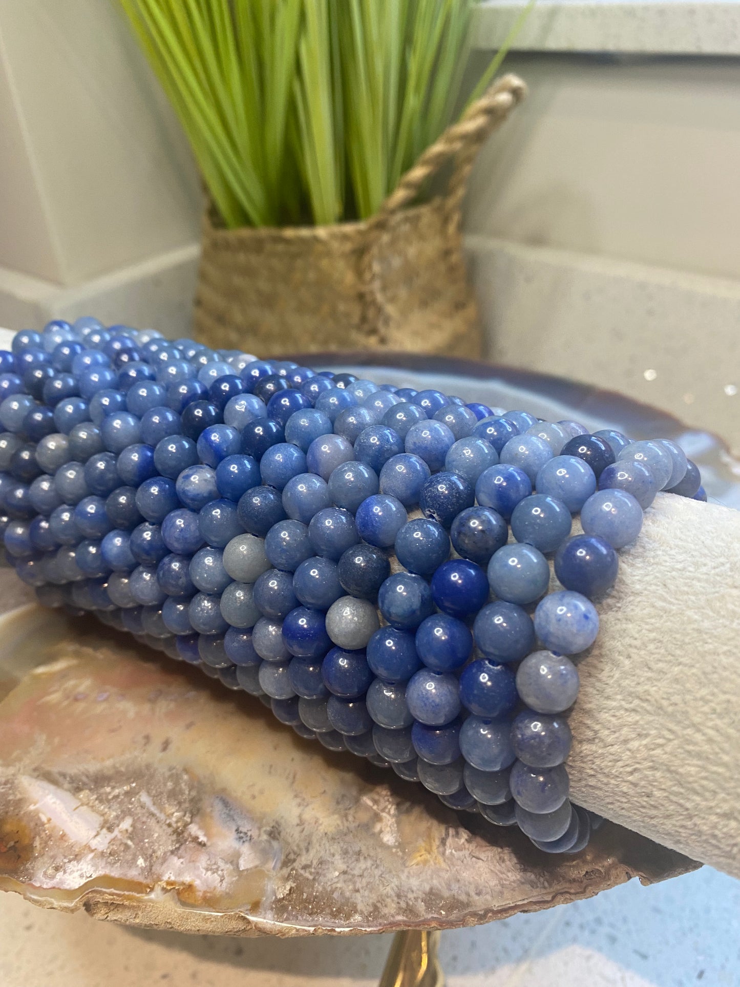 Blue aventurine bracelet