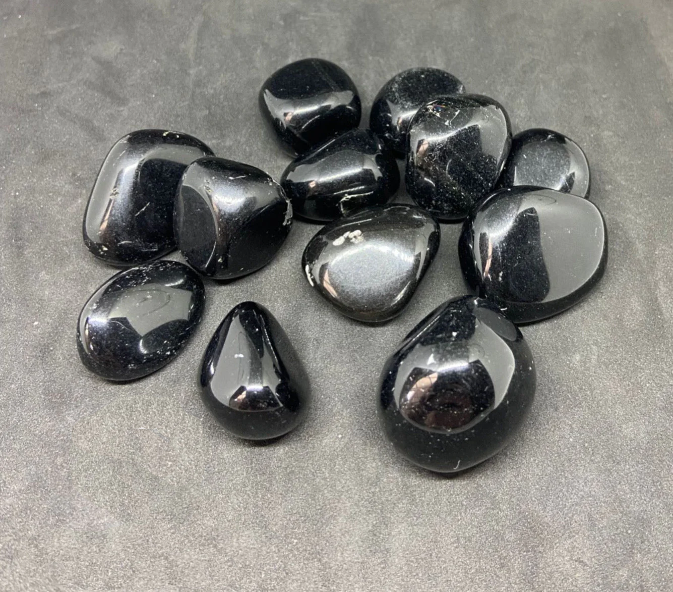 Black Obsidian Tumble stone