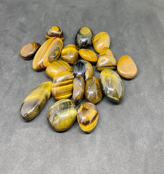 Tigers Eye tumble stone