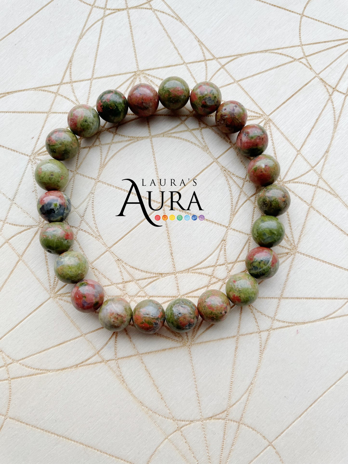 Unakite Bracelet