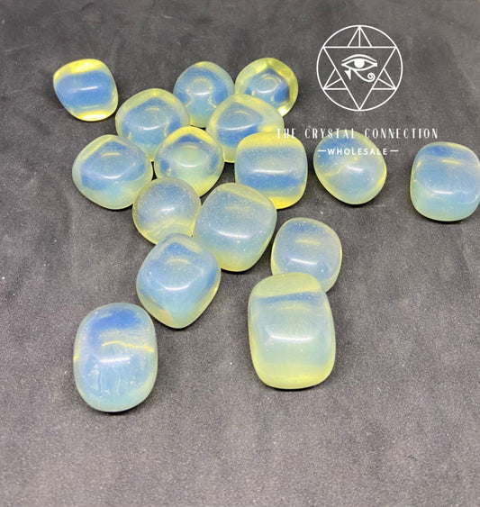 Opalite tumble stone