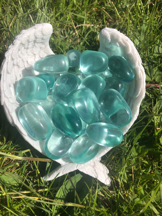 Blue obsidian