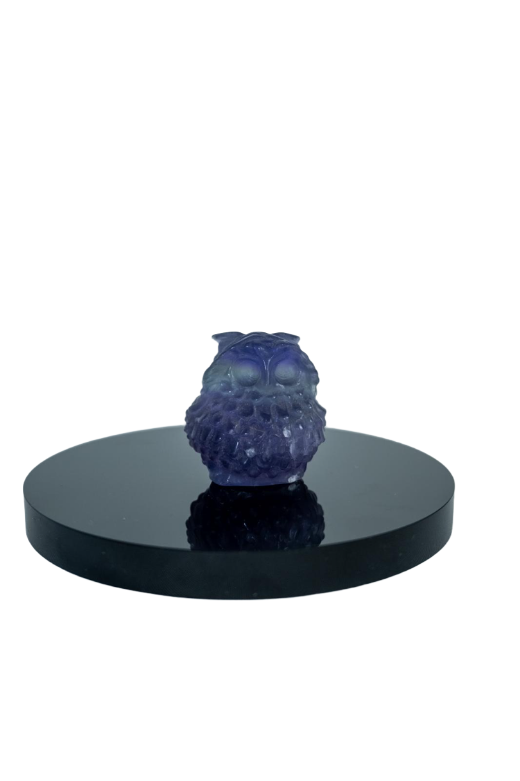 Purple Fluorite owl