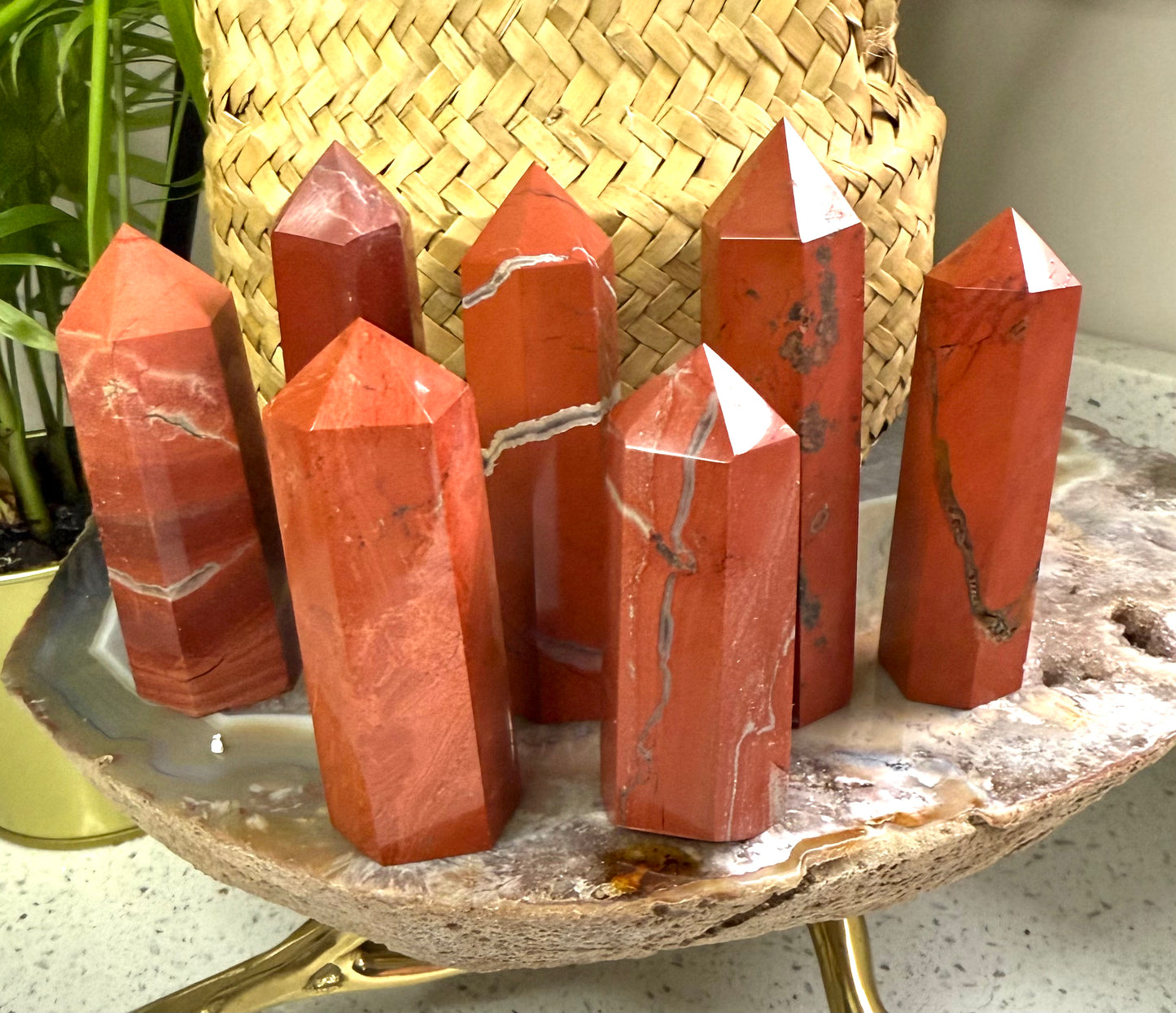 Red Jasper tower