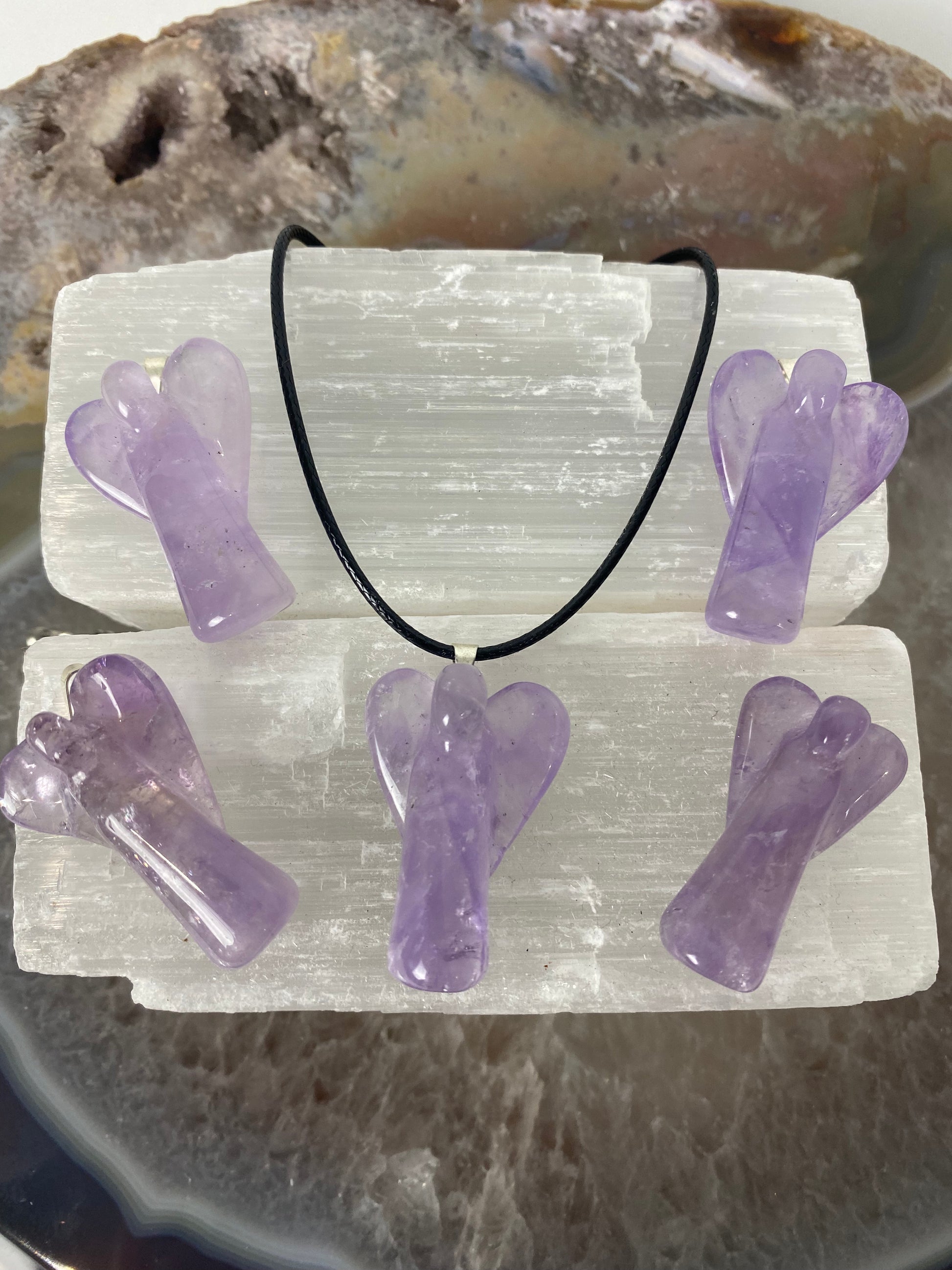 Amethyst Angel pendant