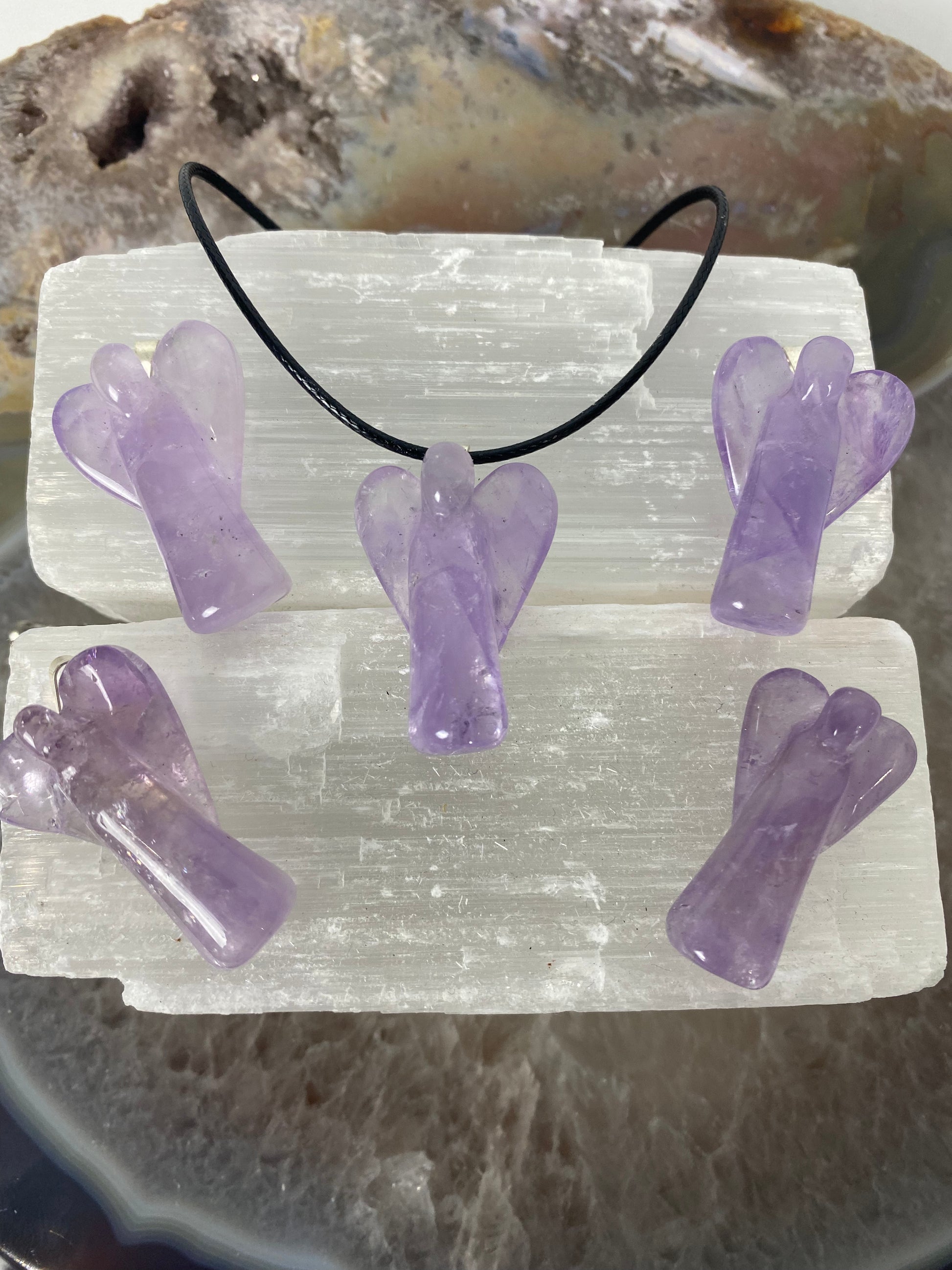 Amethyst Angel pendant