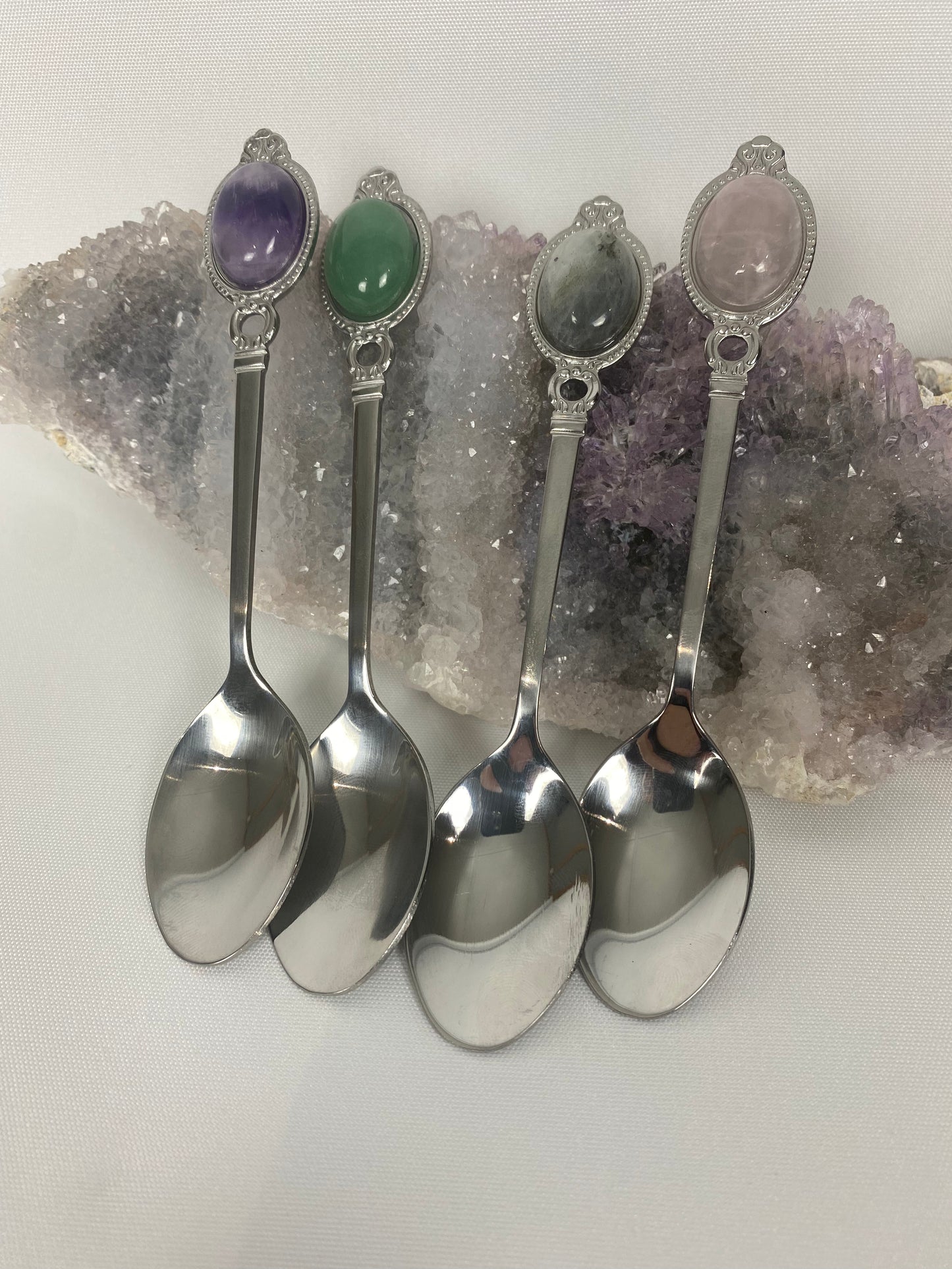 Crystal spoons