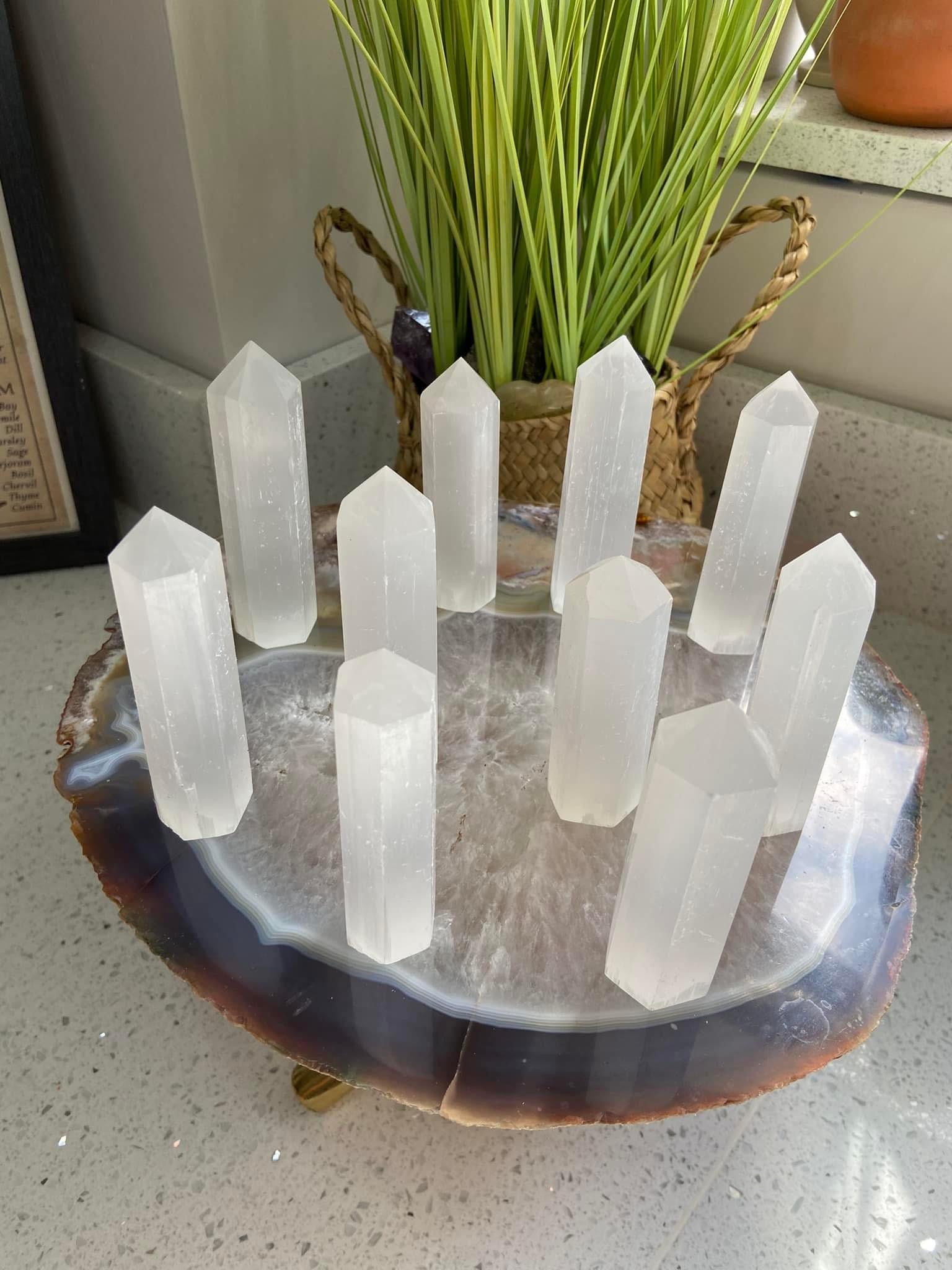 Selenite tower