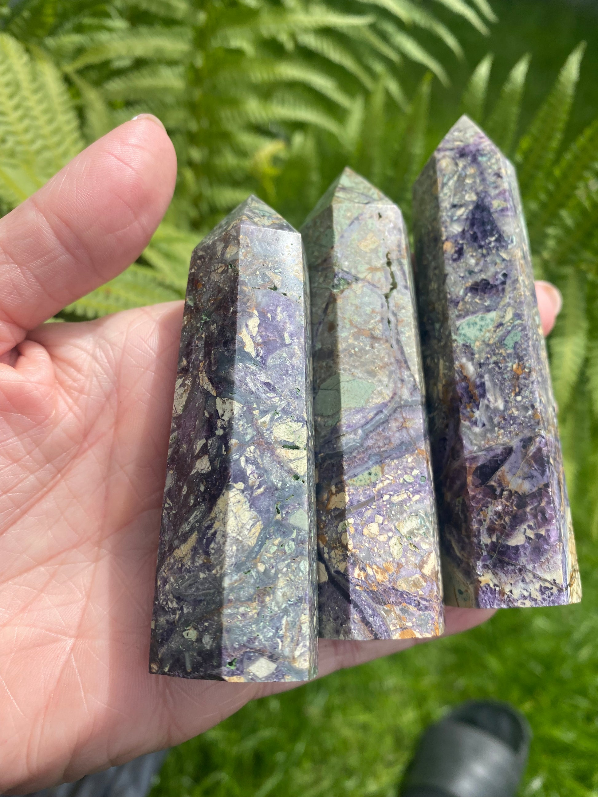 Fluorite root tower