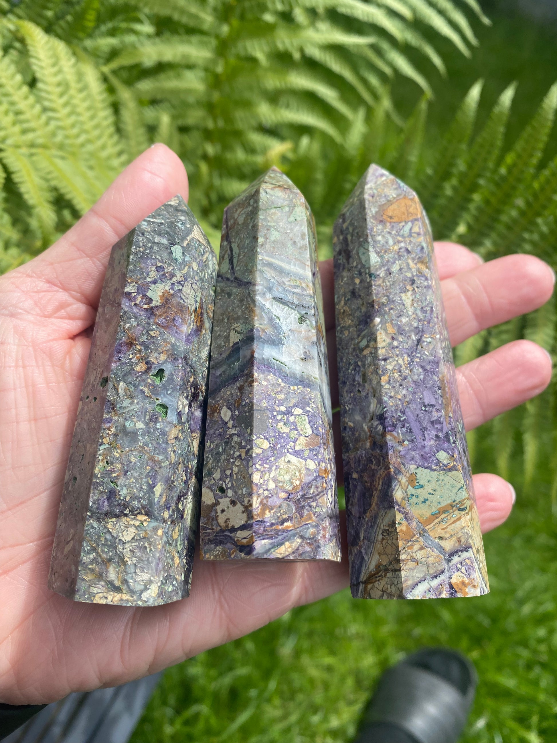 Fluorite root tower