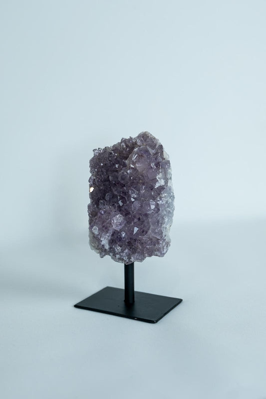 Brazilian Amethyst Druze on stand