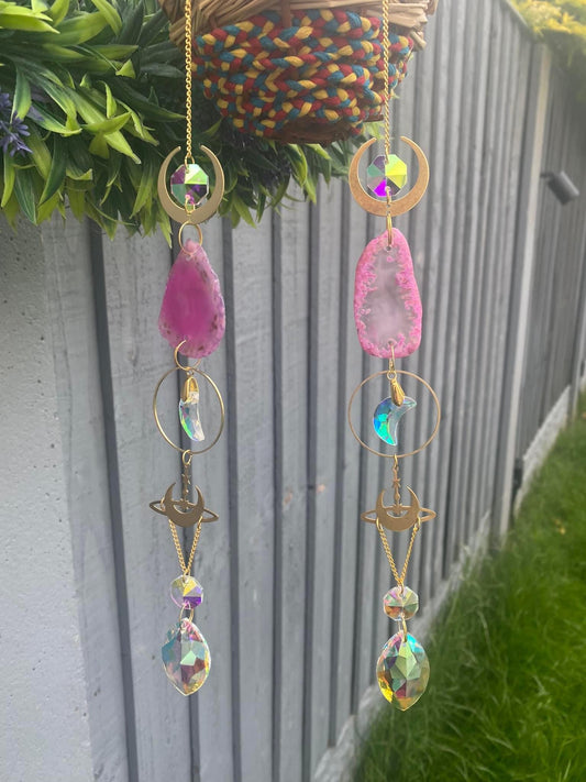 Agate suncatcher