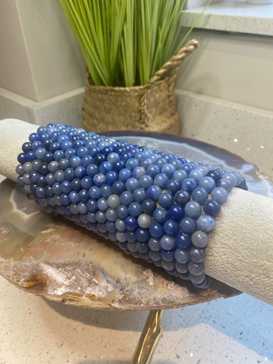 Blue aventurine bracelet