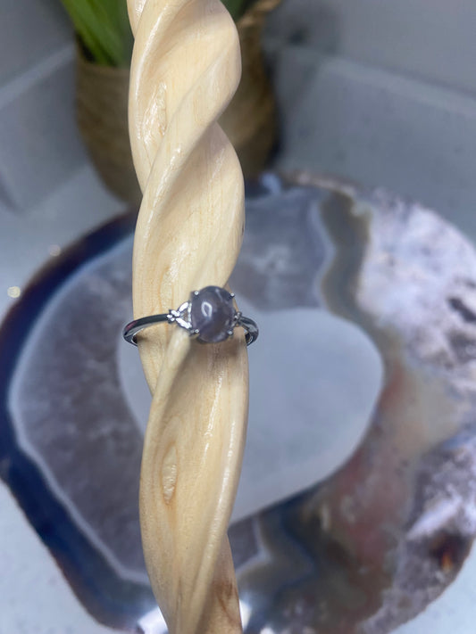 Iolite ring