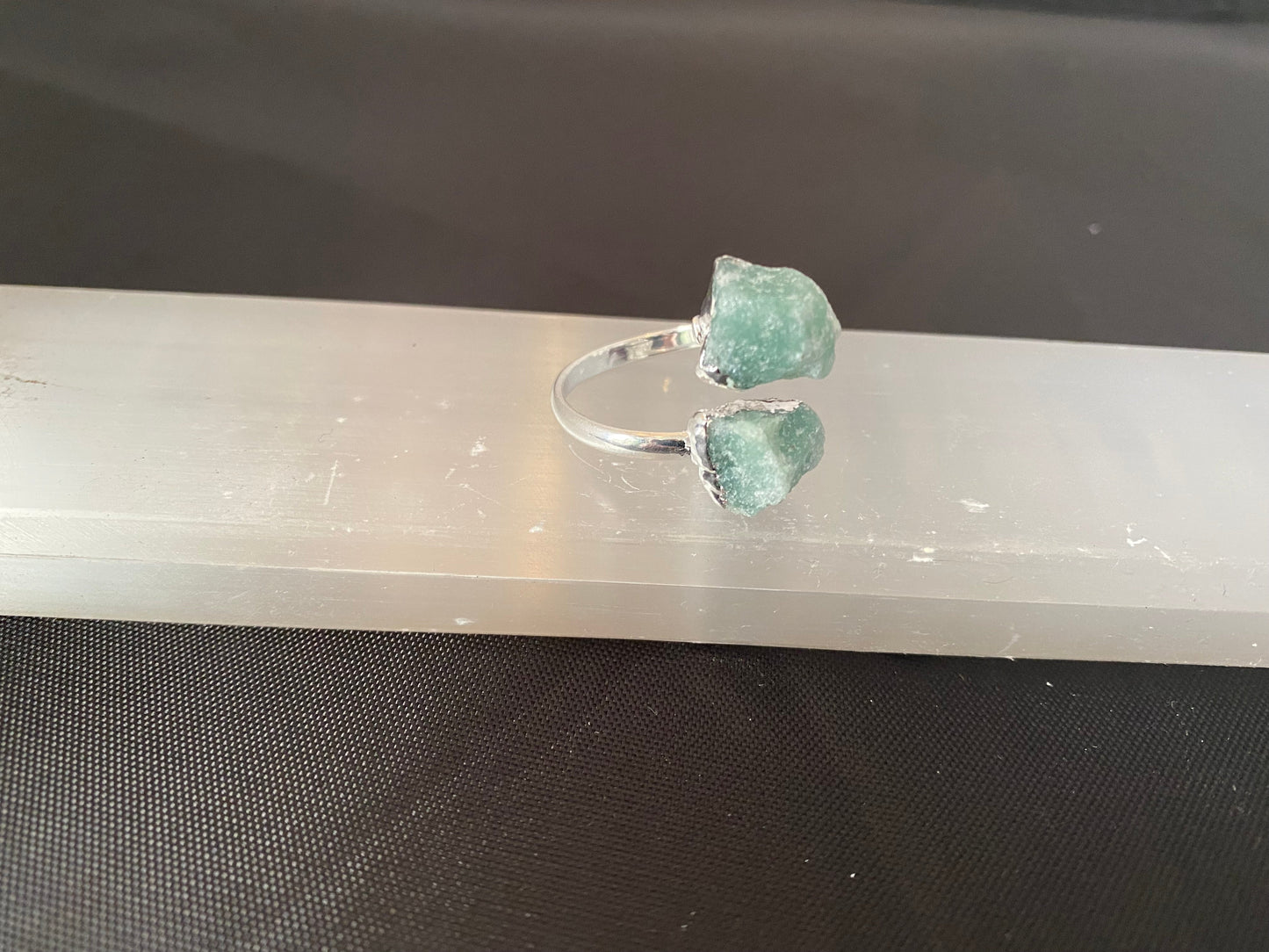 Green Quartz Ring