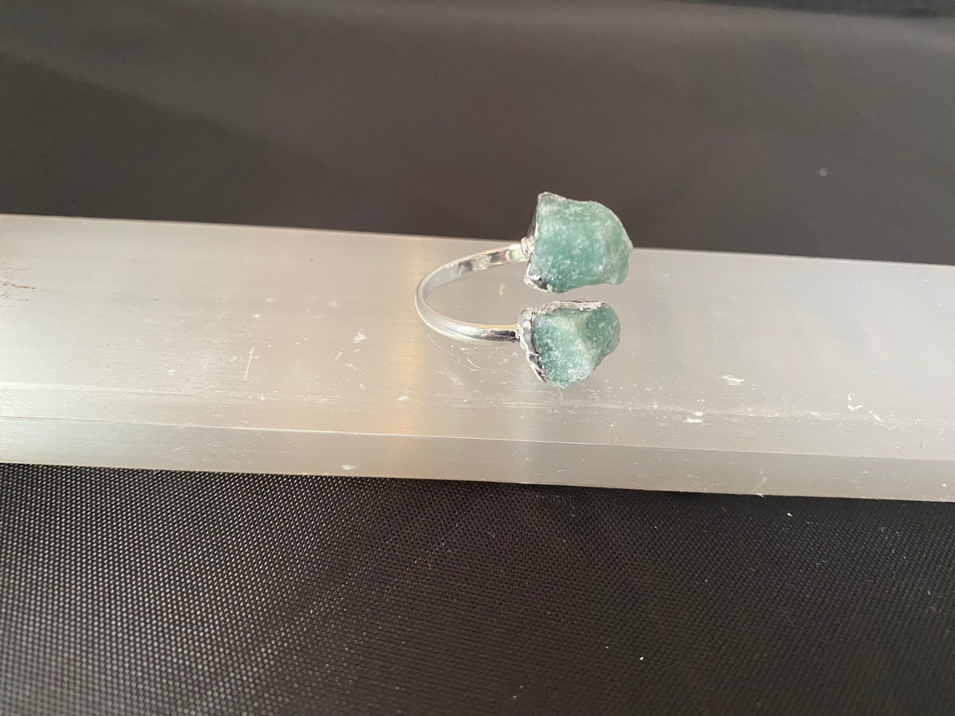 Green Quartz Ring