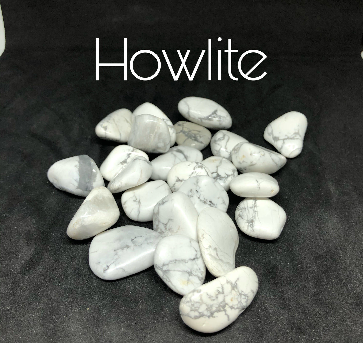Howlite stones