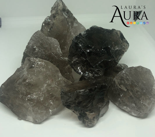 Smokey quartz chunks